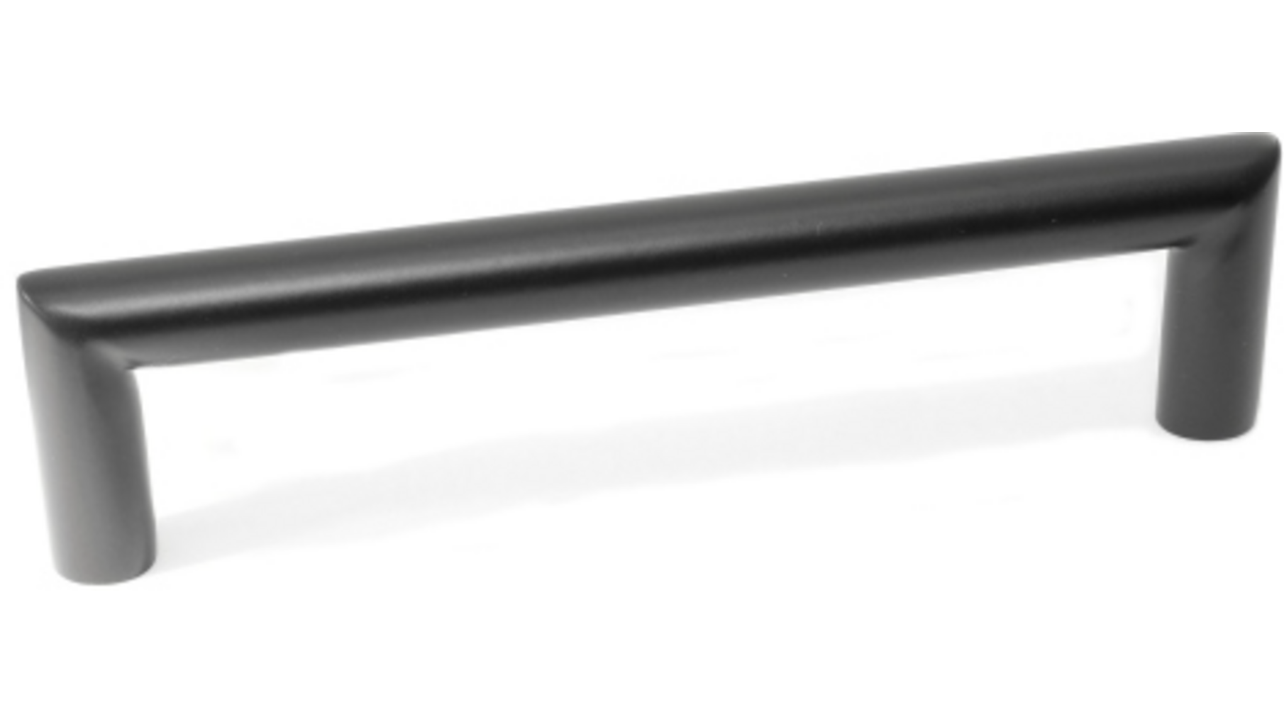 Greep NORMA 12x140mm RVS zwart gelakt hartmaat 128mm
