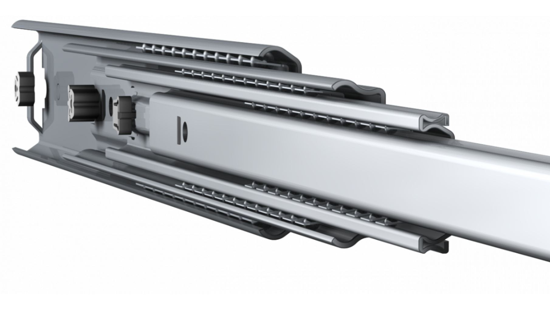 Ladegeleider Condor, 150% uittrekbaar lengte 500mm
