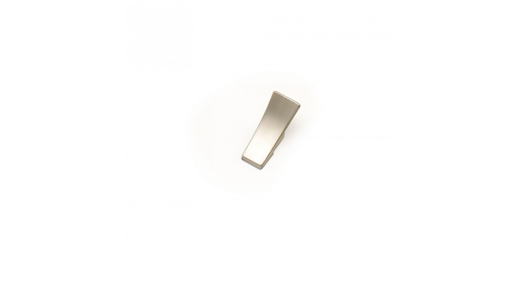 Jashaak SLIDE geborsteld nikkel 56x25mm
