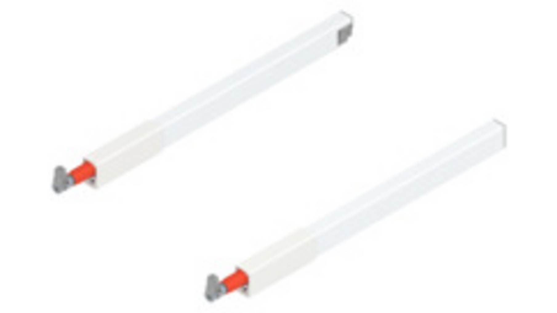 Antaro relingset, zijdewit, voor ladediepte 350mm