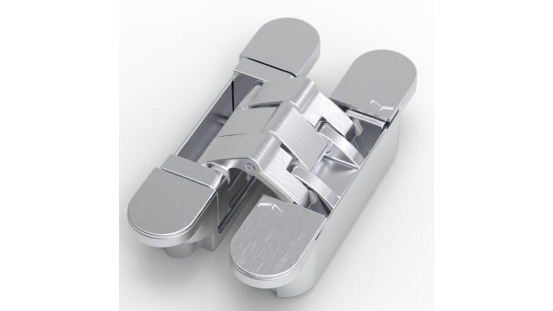 Scharnier invisible NEO S5 INOX look, VE= 18