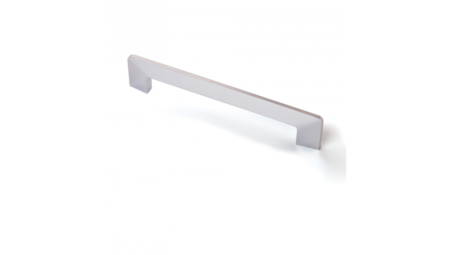 Greep EDGE mat chroom 188x9x35mm, hartmaat 160mm