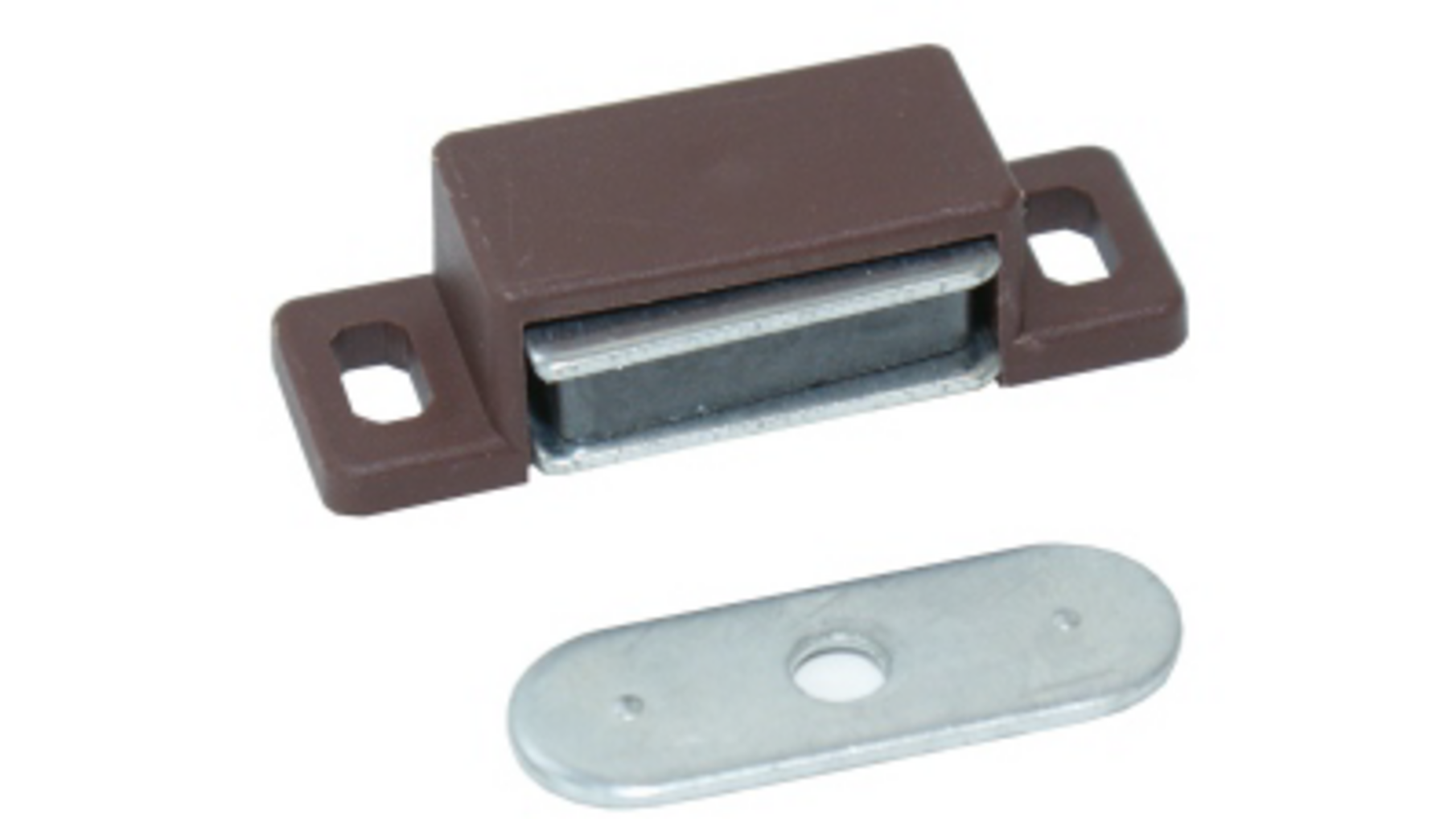 Magneetsnapper trekkracht 4 kilo bruin