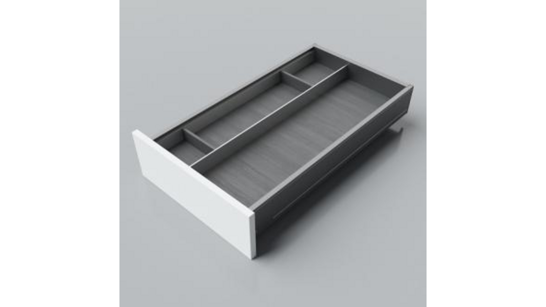 Bestekindeling houtdecor voor LEGRABOX C400-450, D 65cm, set