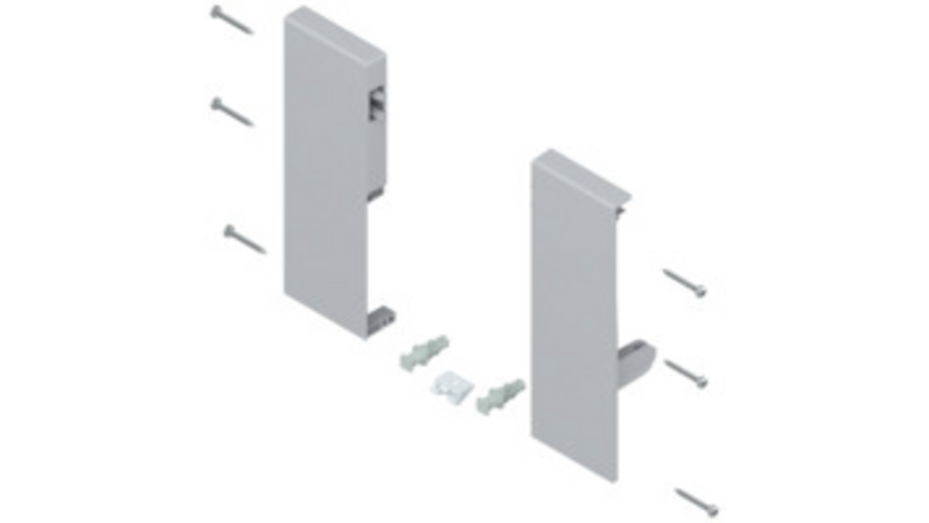 Antaro fronthouderset C, lichtgrijs