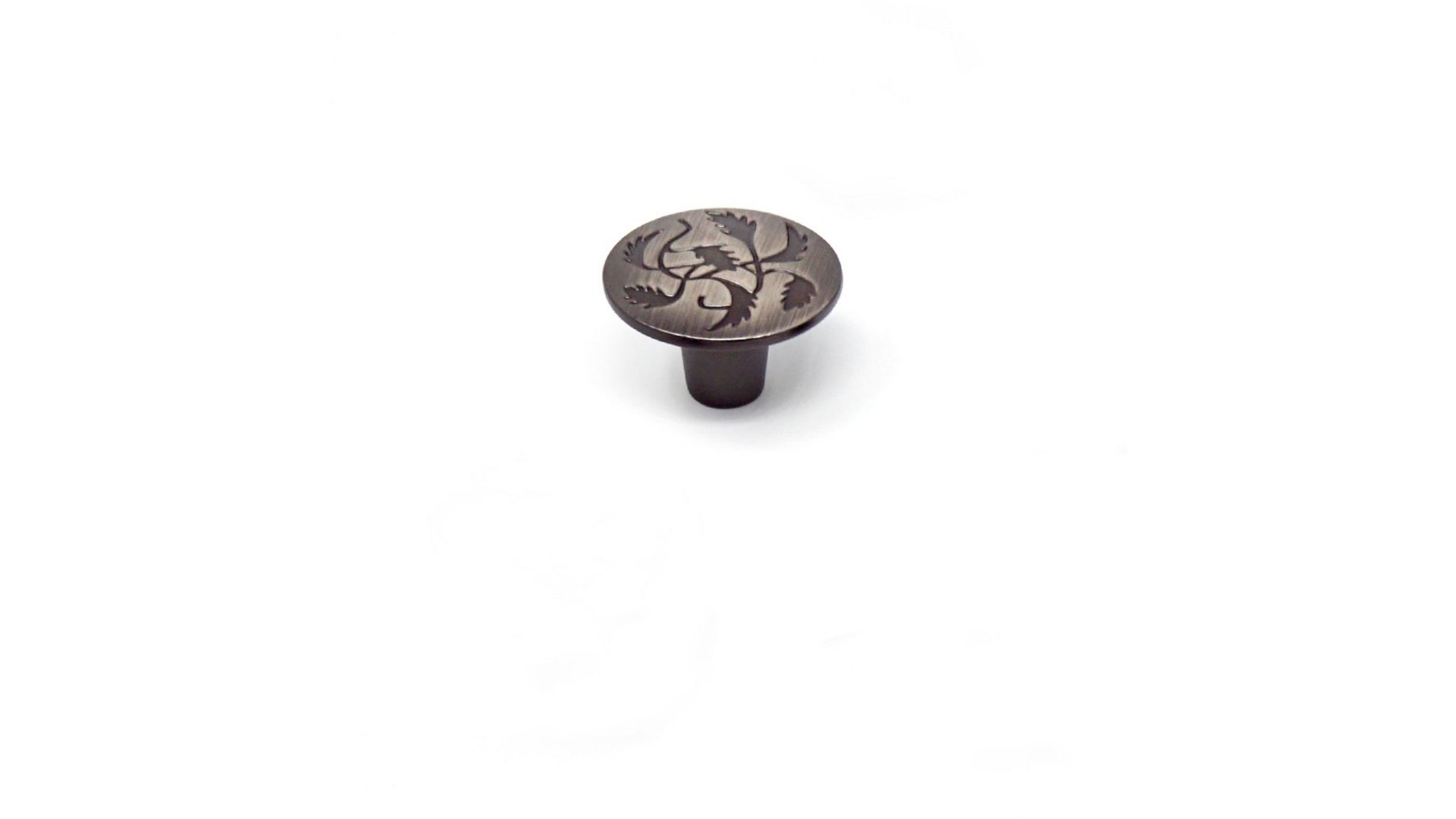 Knop PROVENCE geborsteld tin 36mm