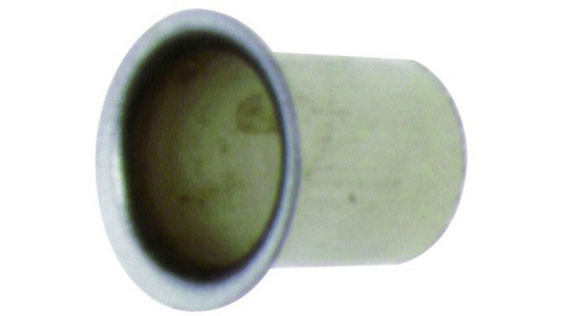 Huls vernikkeld voor plankdrager met 7mm stift
