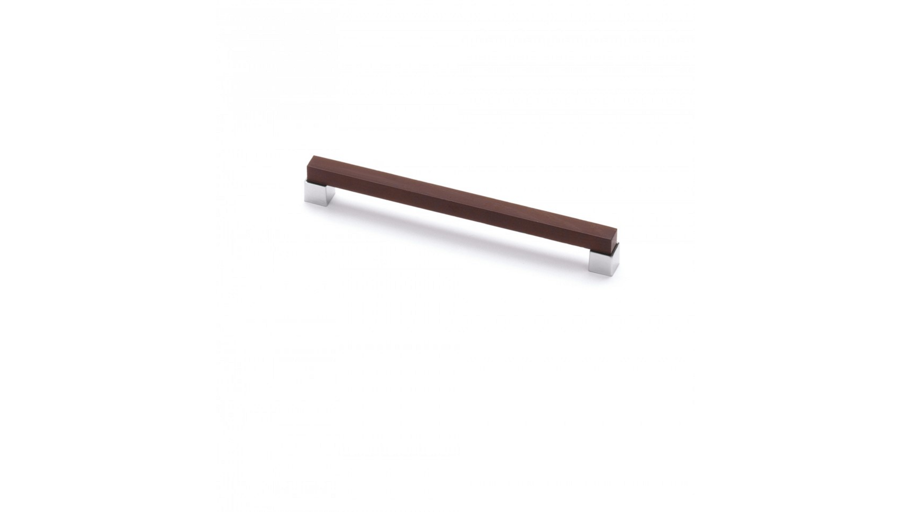 Greep SYMBIOSIS essenhout wenge gelakt 208x12x29mm