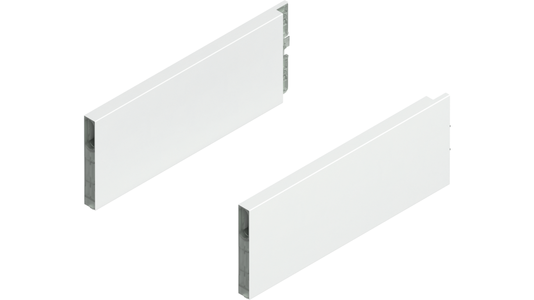 Boxcap Merivo L+R v/ corpusdiepte 270mm hoogte E zijdewit