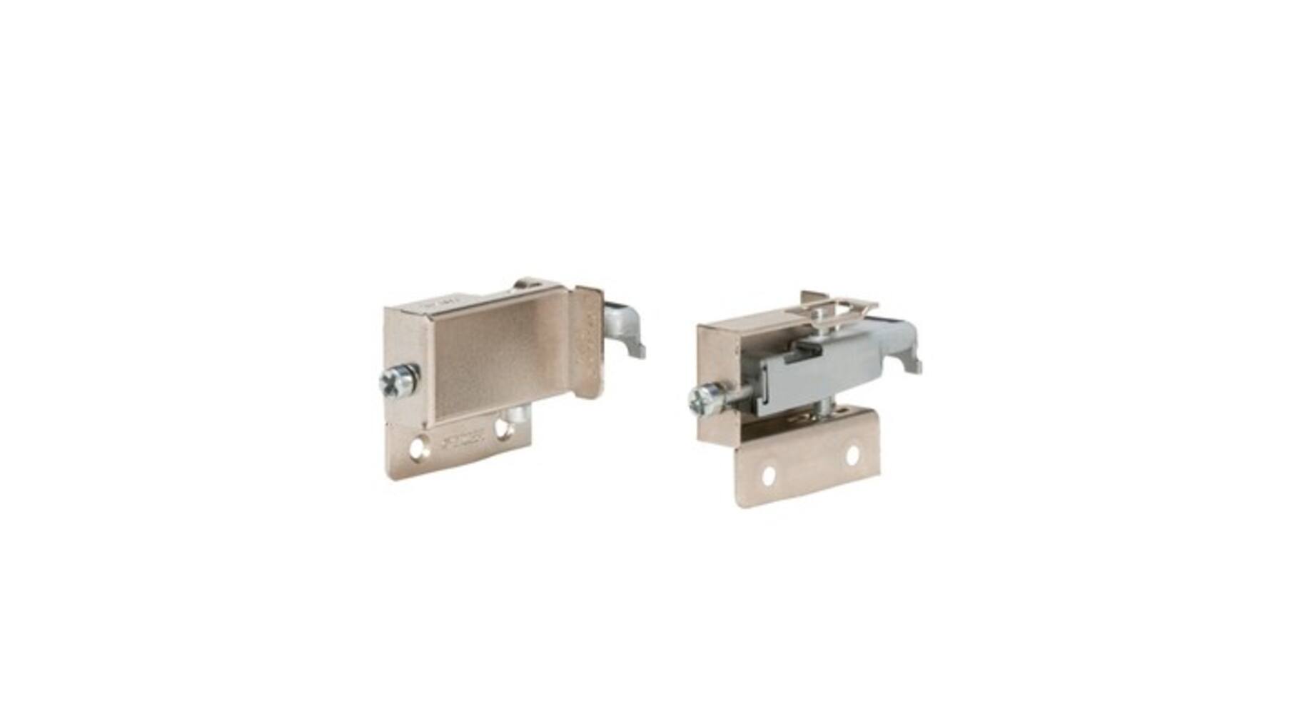 Kastophanger SH-26 rechts vernikkeld, open haak