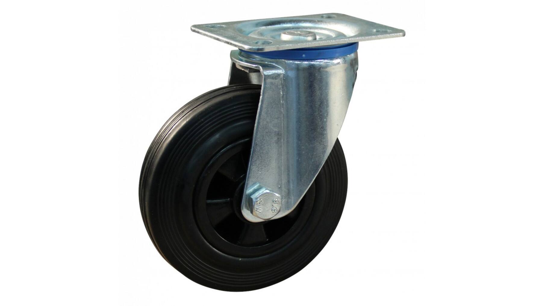Zwenkwiel 80x30mm hoogte 106mm draagkracht 50 kilogram