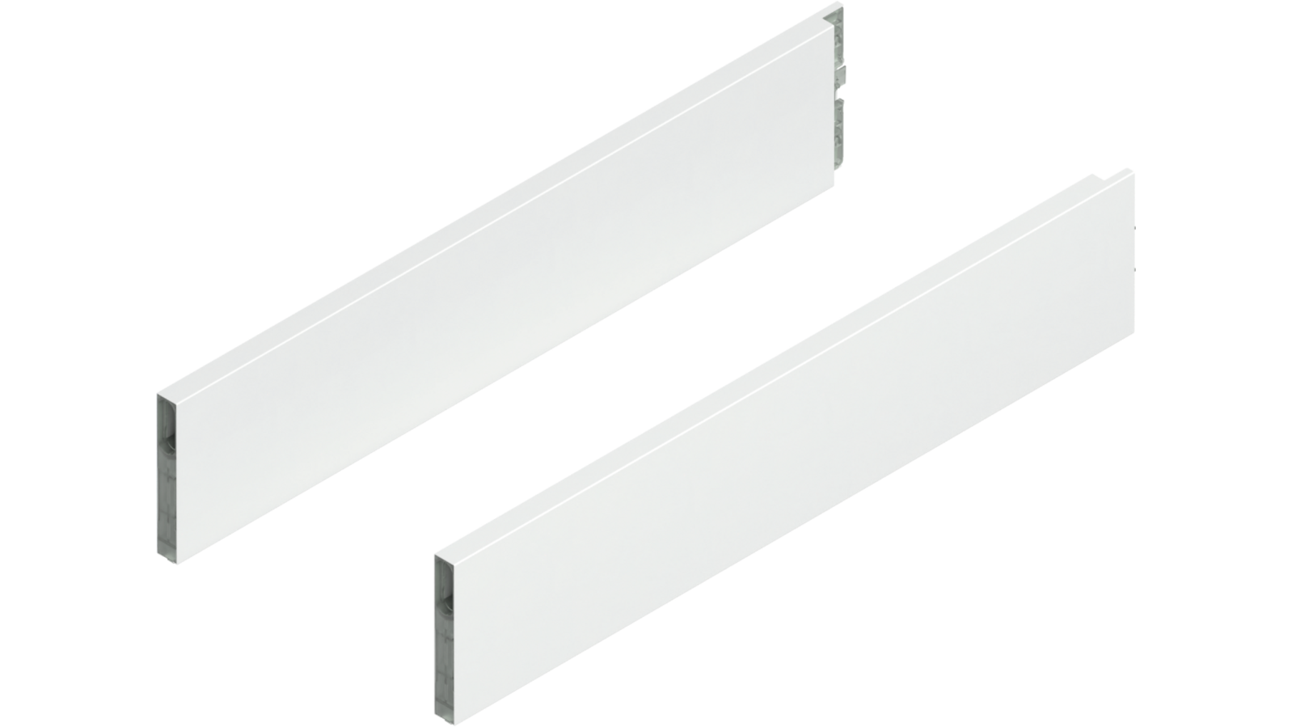 Boxcap Merivo L+R v/ corpusdiepte 500mm hoogte E zijdewit