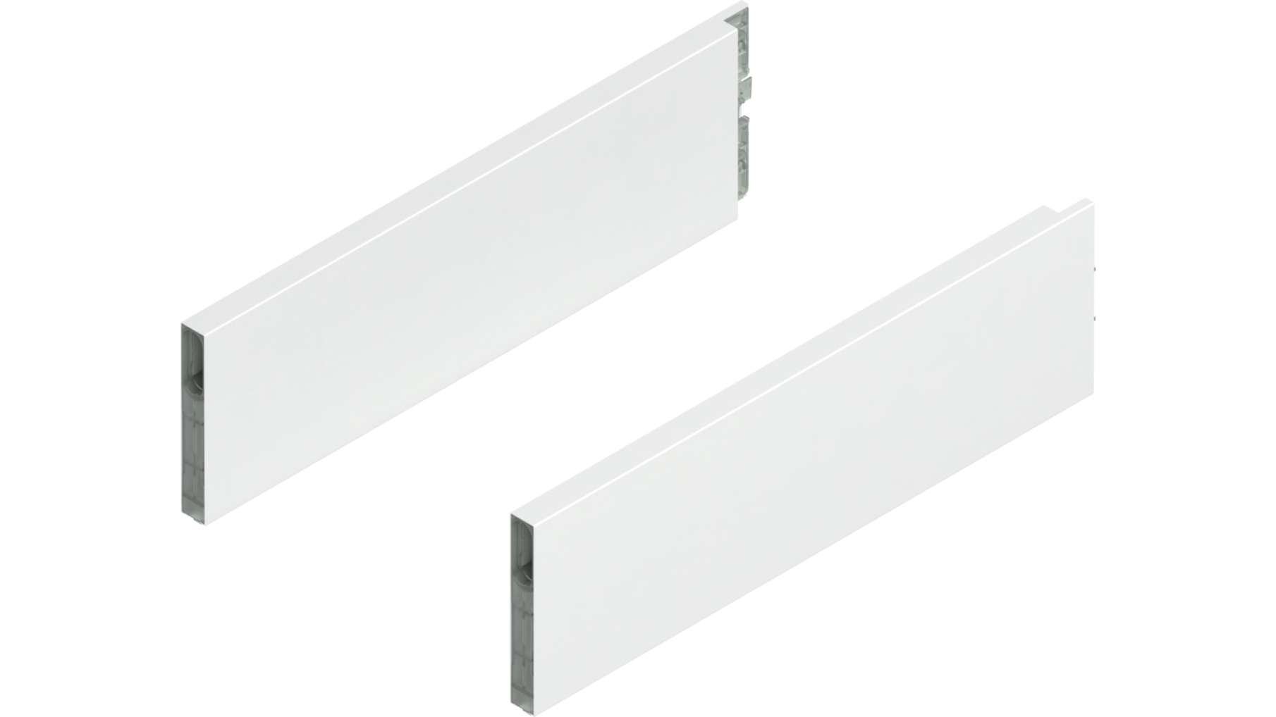 Boxcap Merivo L+R v/ corpusdiepte 350mm hoogte E zijdewit
