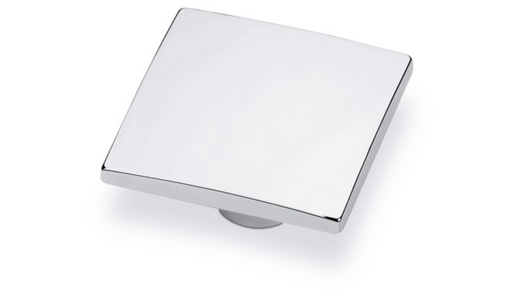 Knop WAVE mat chroom 50x50mm