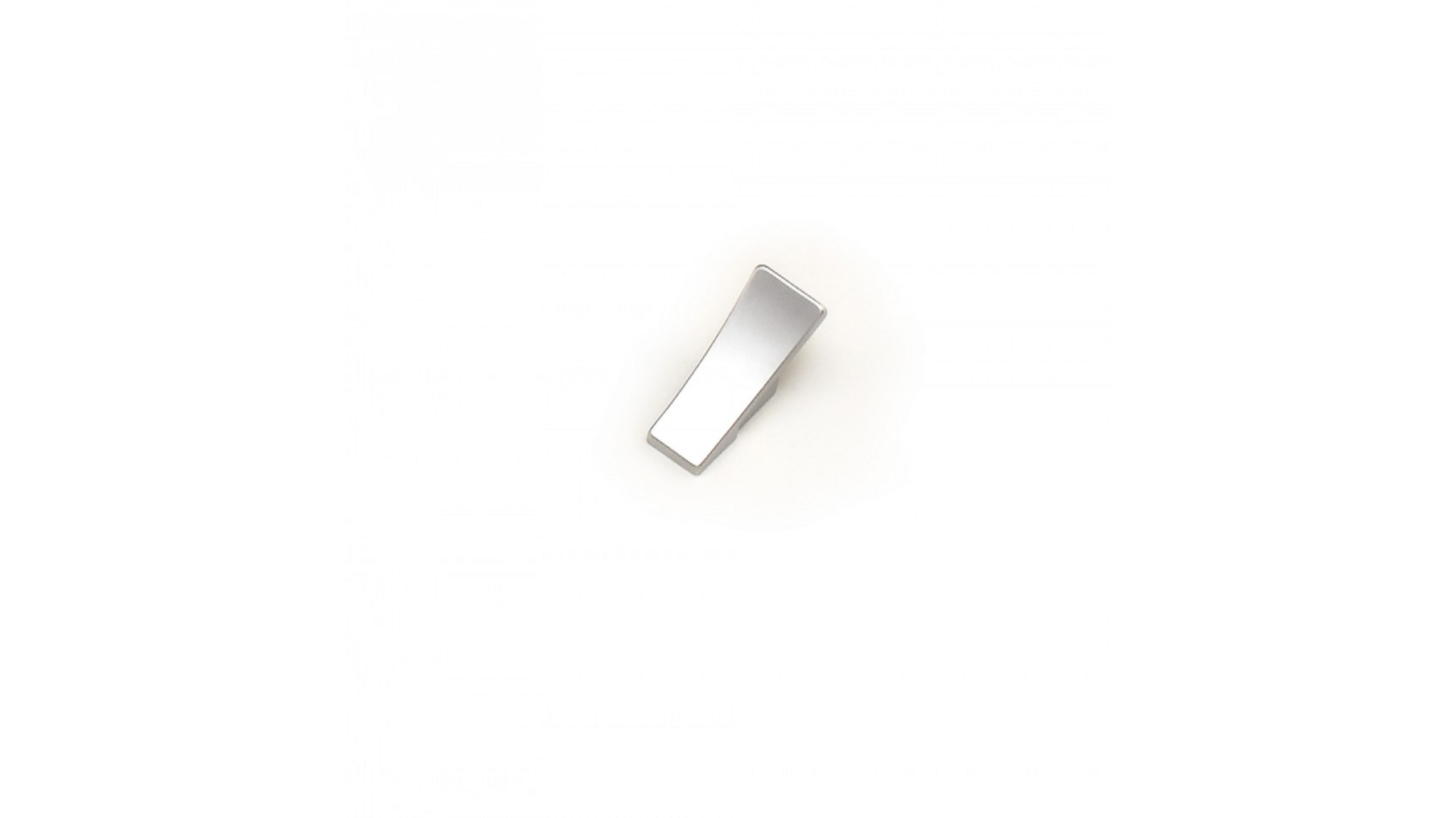 Jashaak SLIDE glans chroom 56x25mm