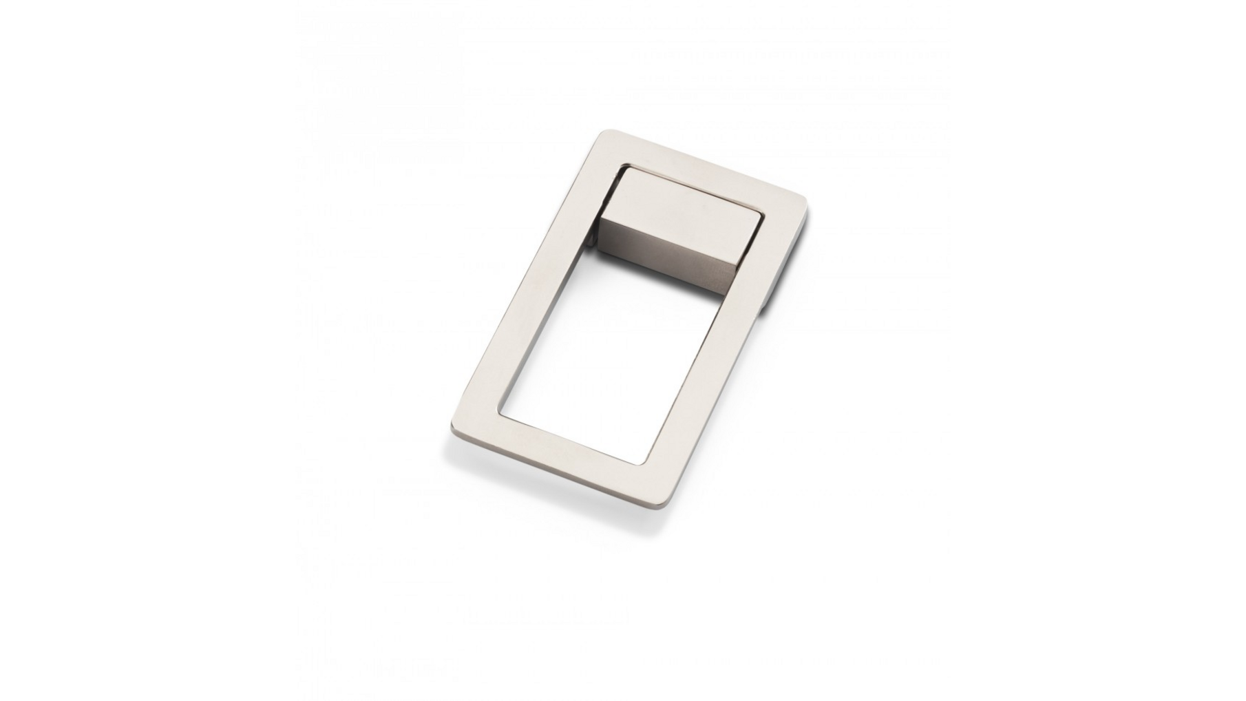 Greep UP mat chroom hartmaat 16mm breedte 42mm, 74x10mm