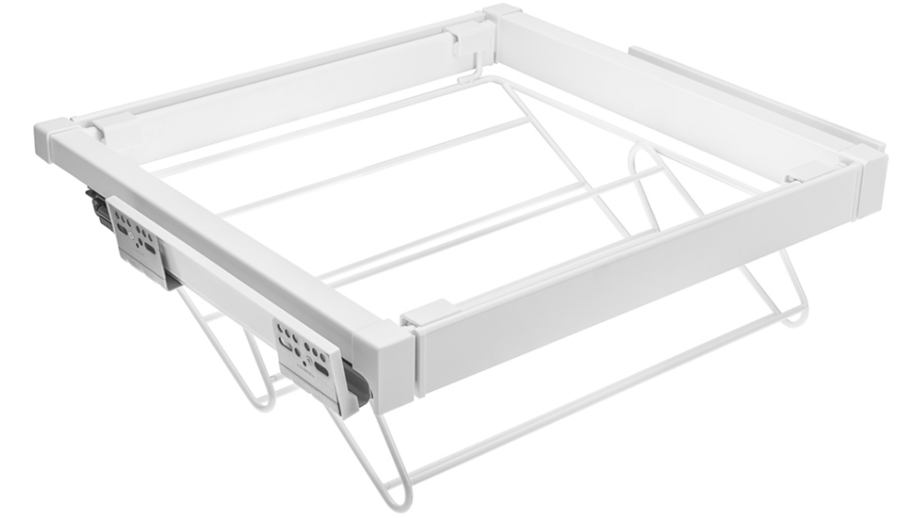 Schoenenrek, uittrekbaar, 600 mm SOFT-CLOSE, Wit