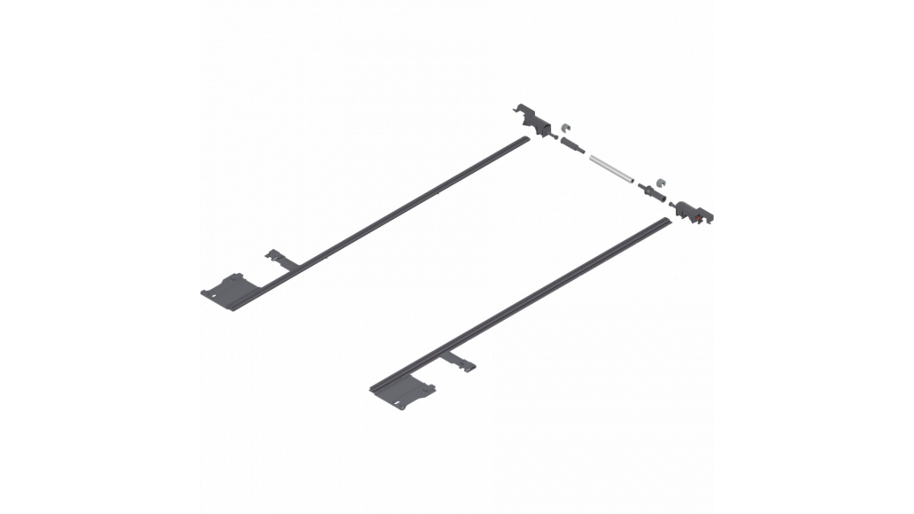 Stabiliseringsset voor Movento, geschikt tot 750mm diep