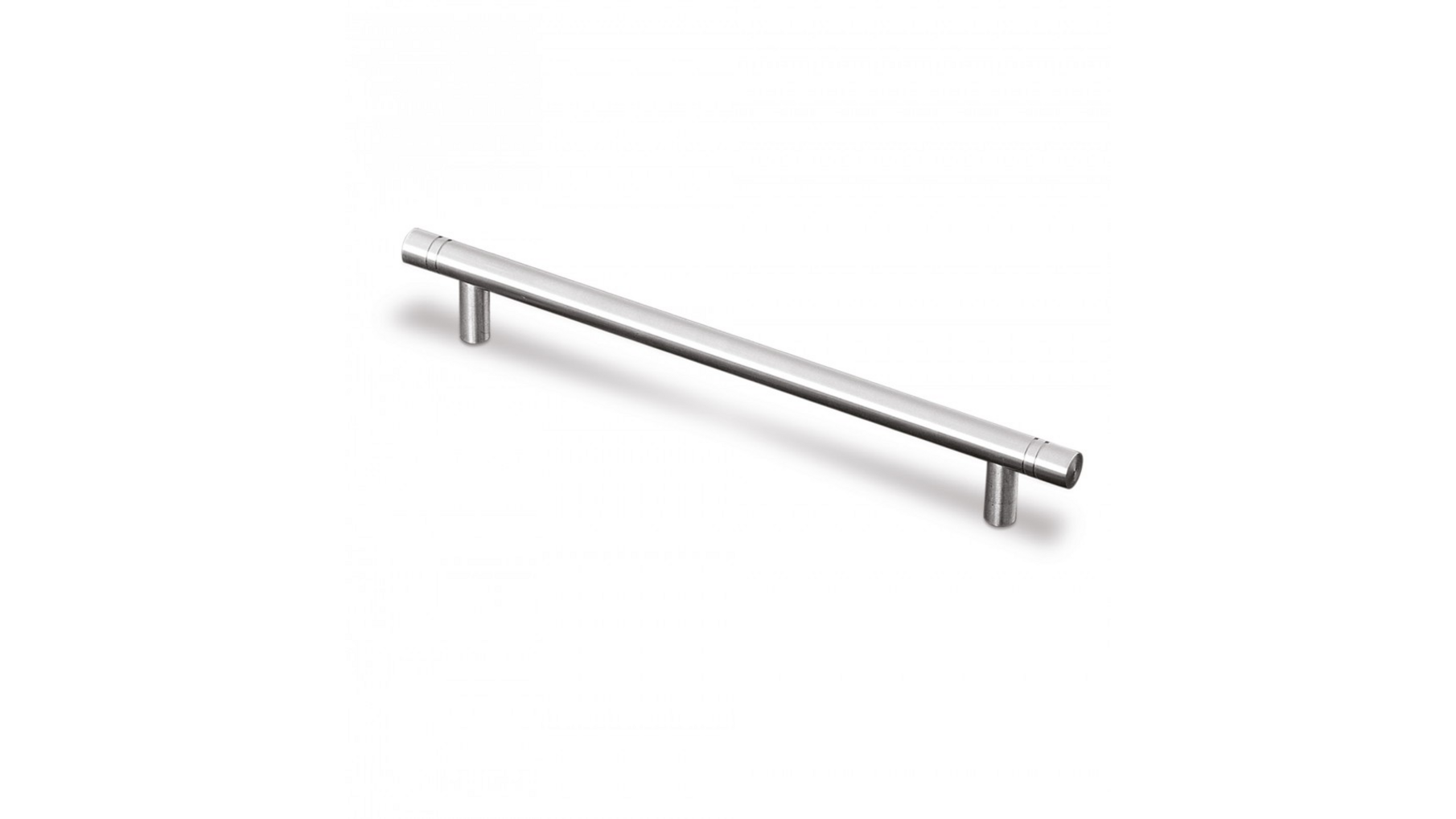 Greep 792 geborsteld RVS 132x10mm, hartmaat 96mm