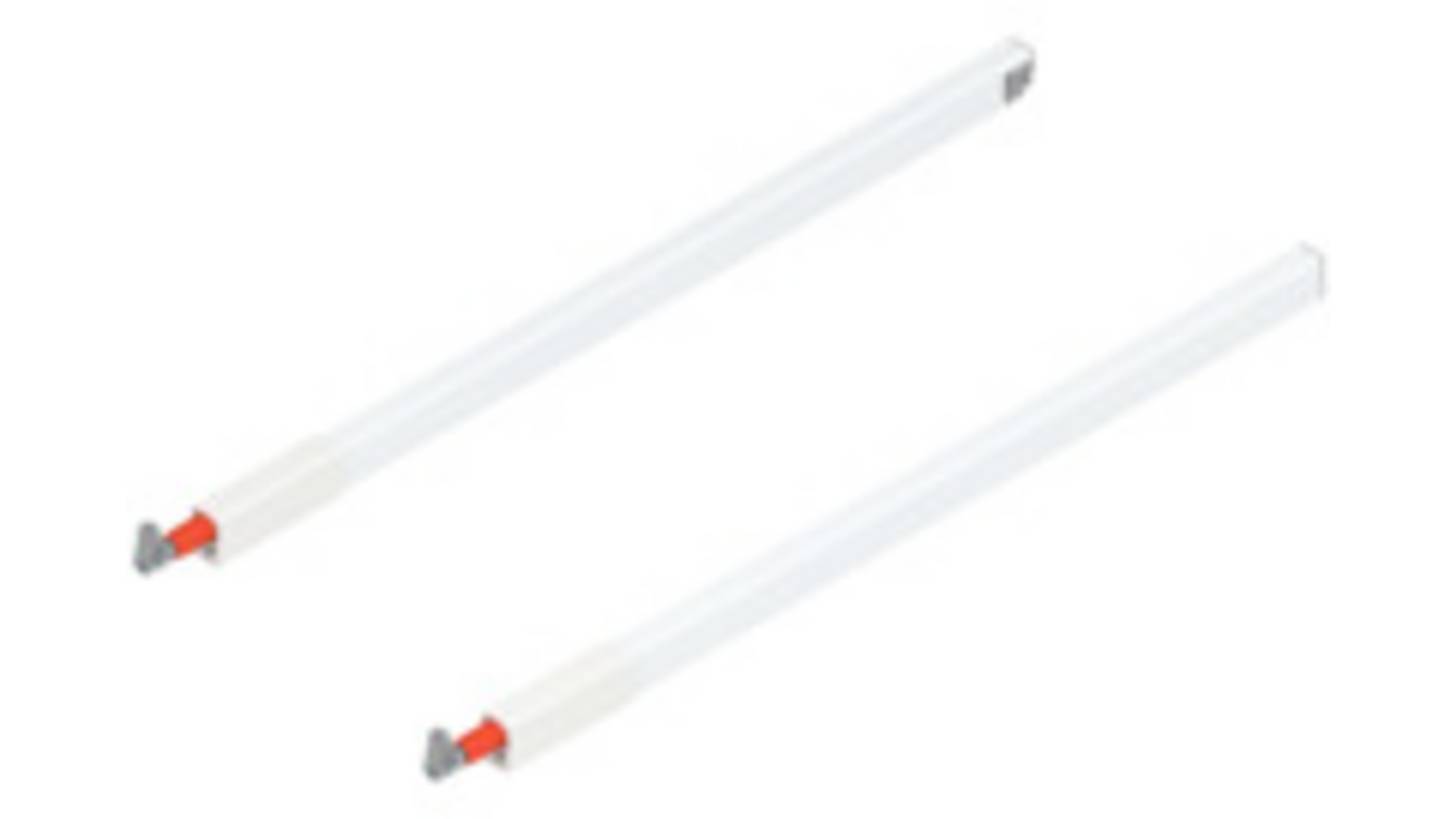 Antaro relingset, zijdewit, voor ladediepte 550mm