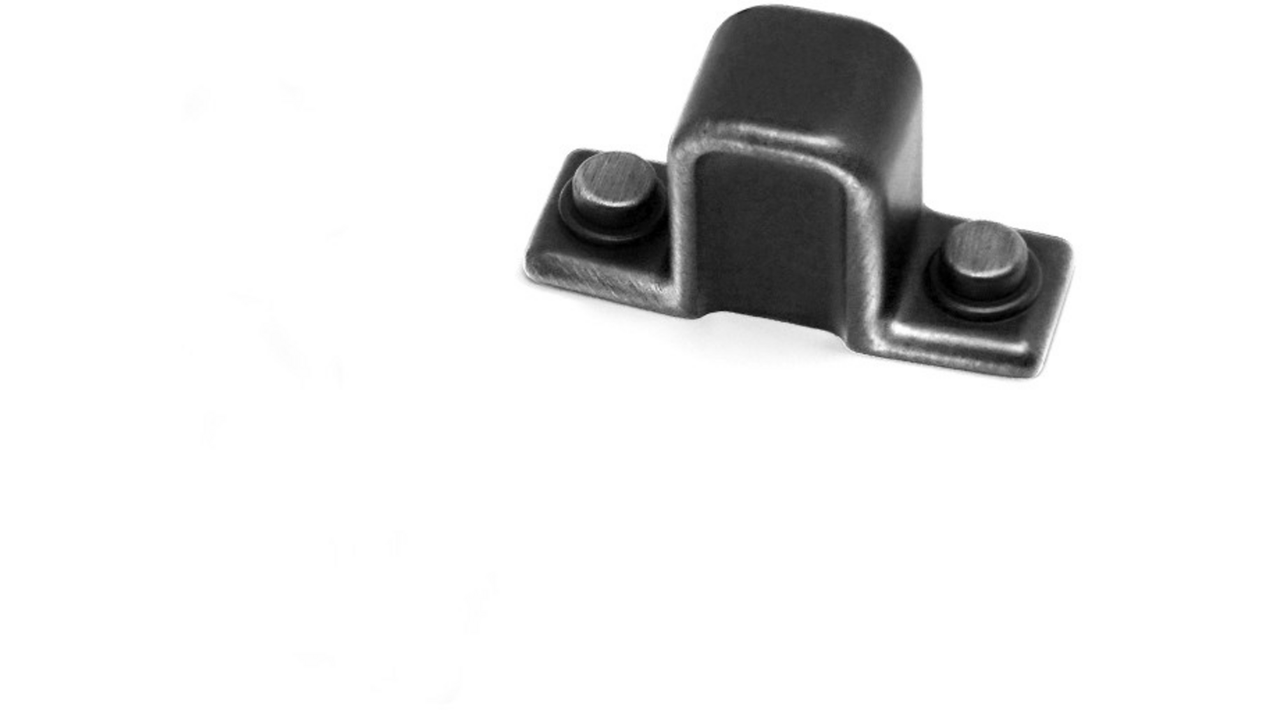 Knop RIVET Industrieel ijzer 56x20x30mm