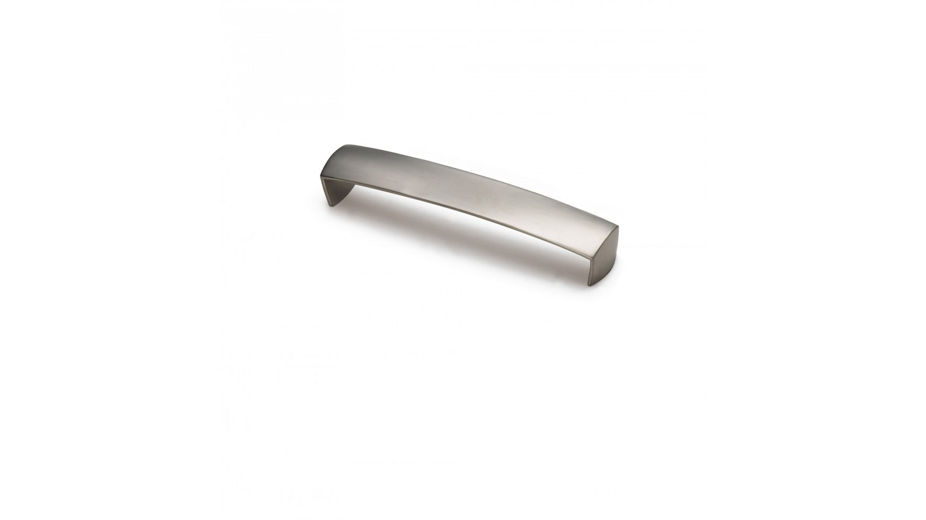 Greep SMOOTH geborsteld nikkel 200x30x28mm, hartmaat 192mm