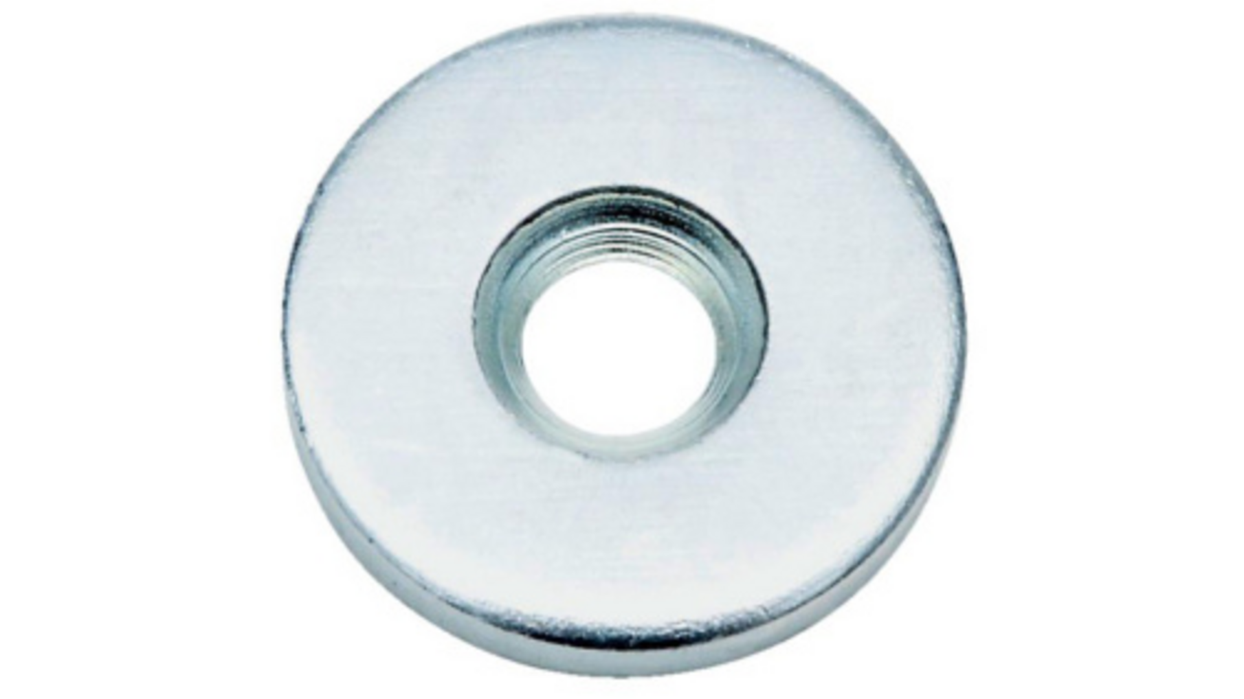 Contraplaat met schroefgat, diameter 14mm