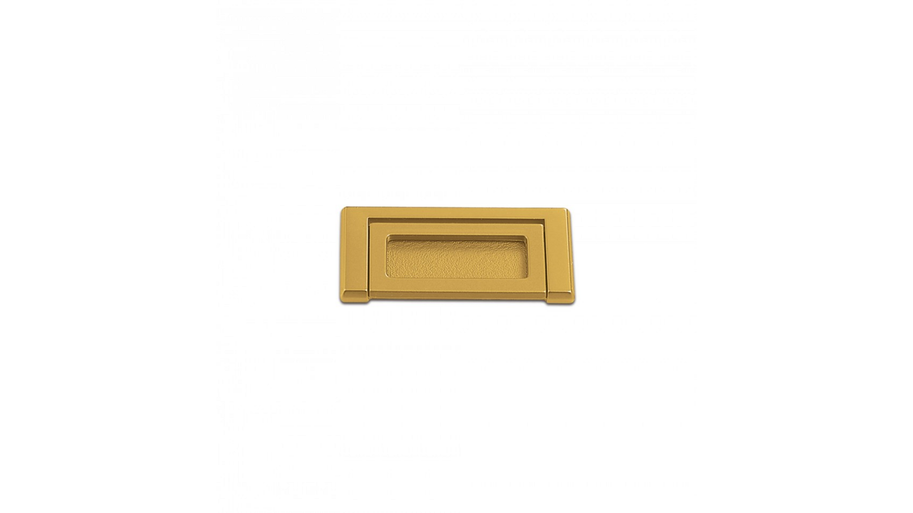 Komgreep verguld 82x38mm