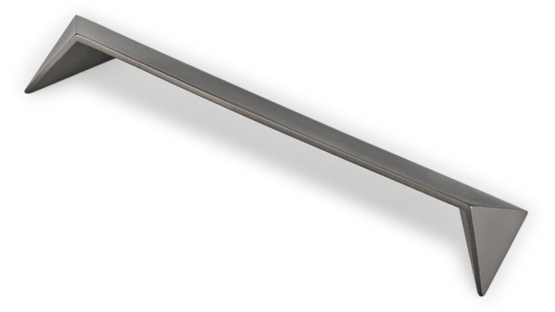 Greep POST grafiet 149x31x20mm, hartmaat 128mm