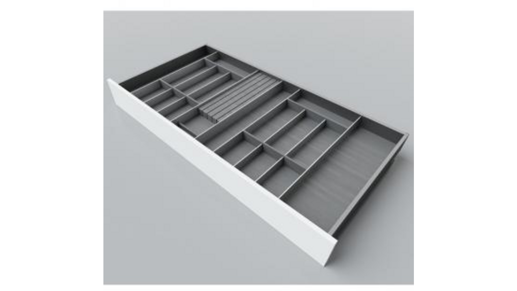Bestekindeling houtdecor voor LEGRABOX C1000-1200, D 60cm, s