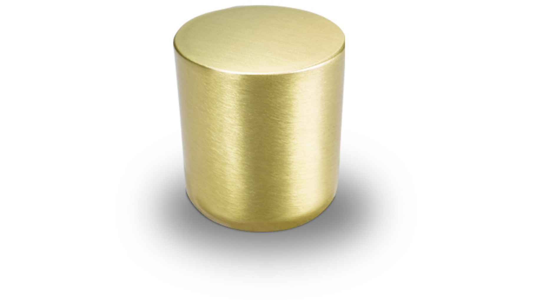 Knop MINI 816 mat goud 25mm, hoogte 28mm