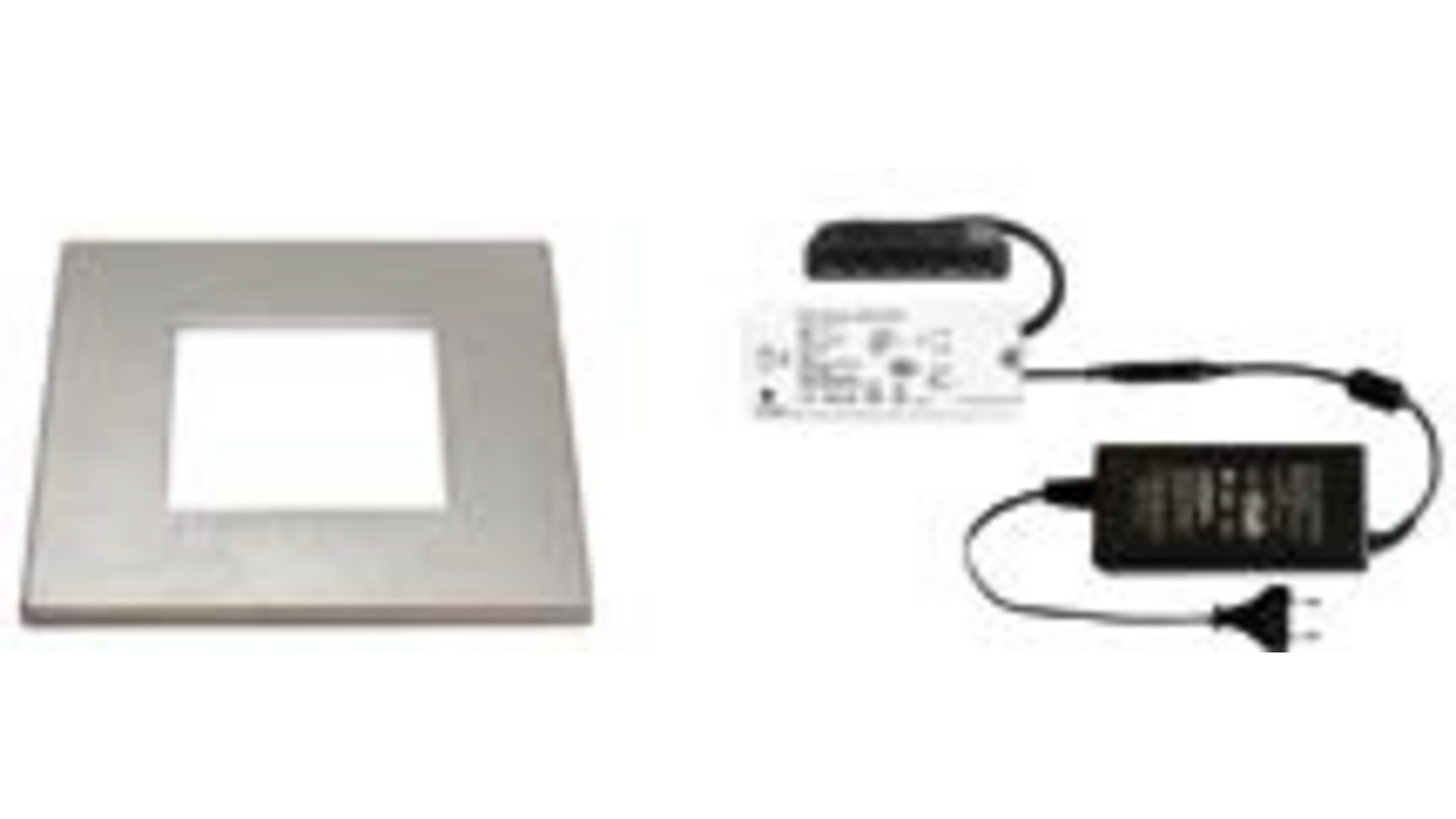 1x Quadrum Titanium Look 12V+ ZigBee ontvanger+ Driver 24W