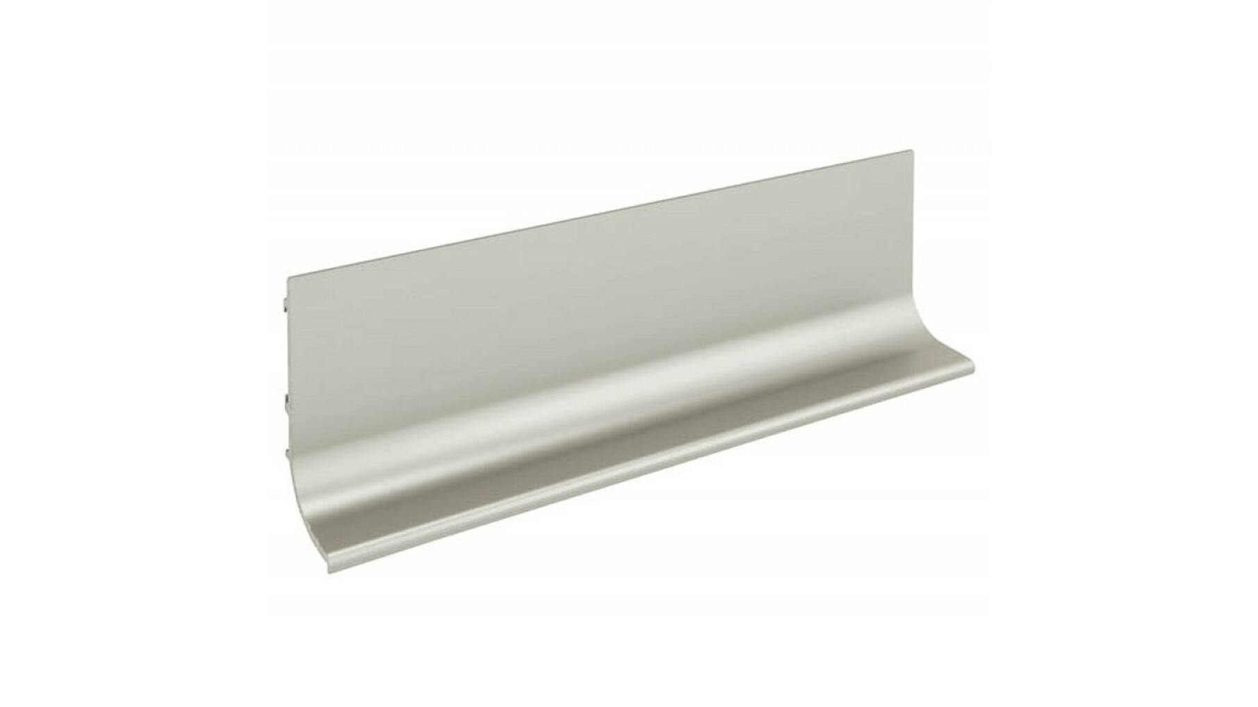 Greeplijst L-vorm, aluminium lengte 5 meter, prijs per stuk