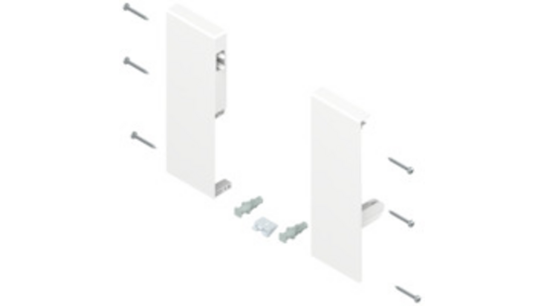 Antaro fronthouderset C, zijdewit