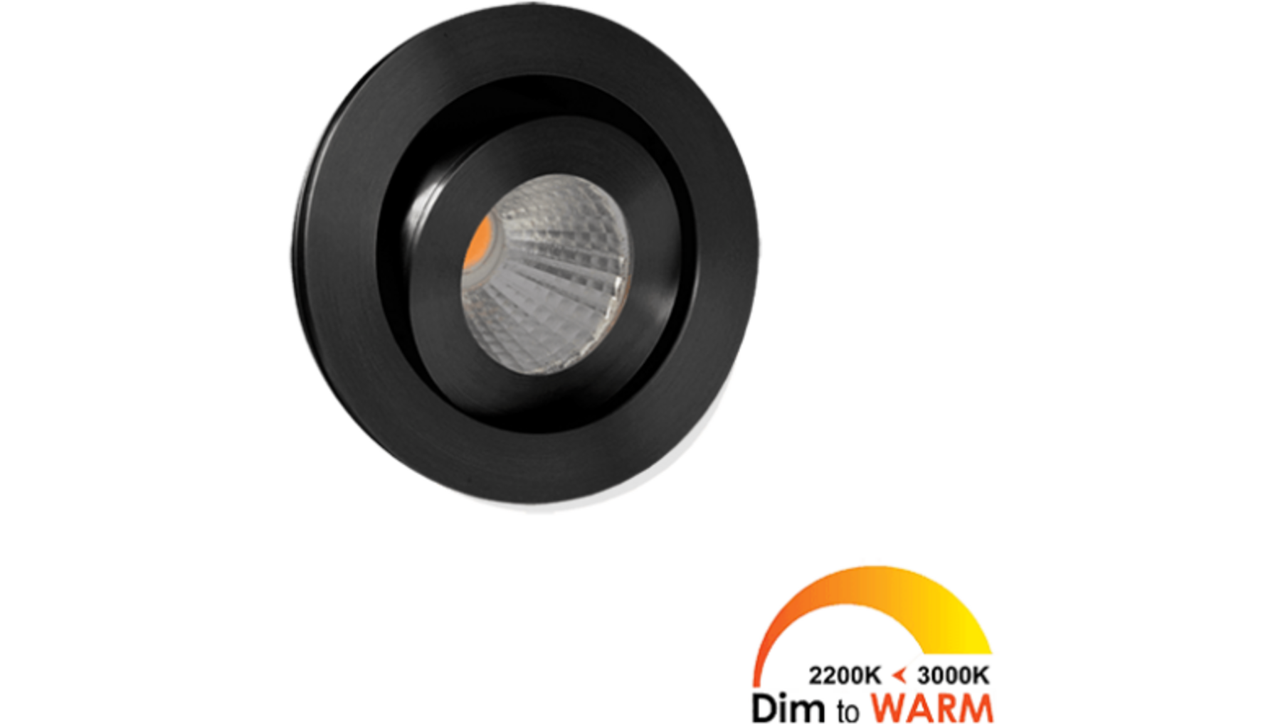 2x Ancona zwart DTW 3000K-2200K+2x verl+ZigBee