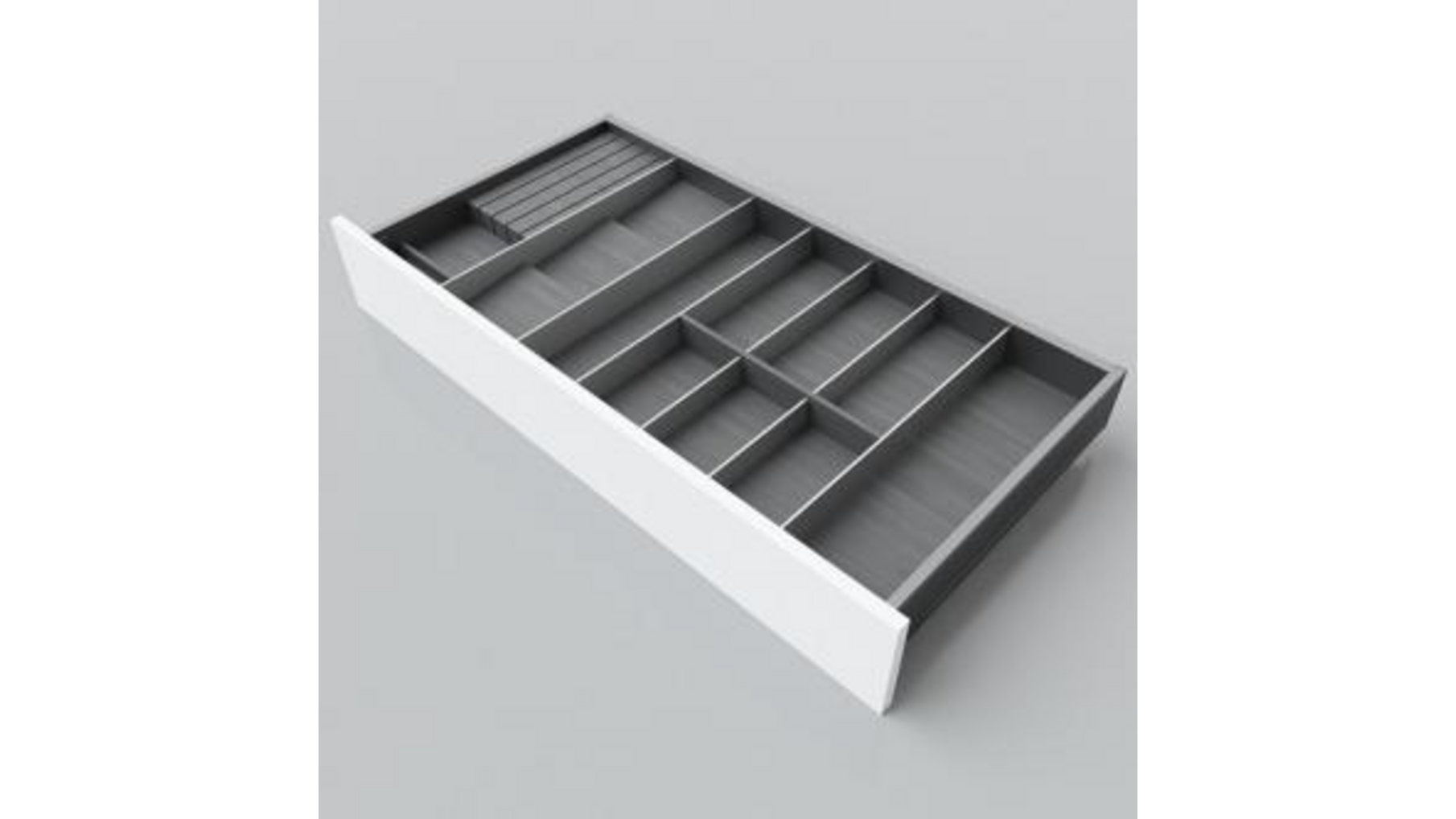 Bestekindeling houtdecor voor LEGRABOX C850-1050, D 45cm, se