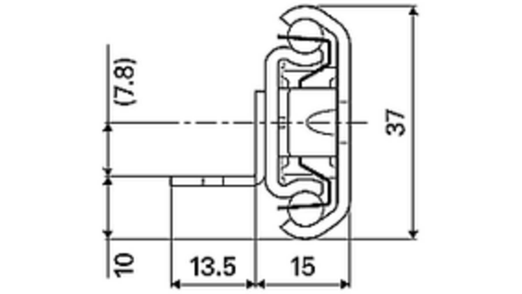 Ladegeleider FINN 3 lengte: 500mm