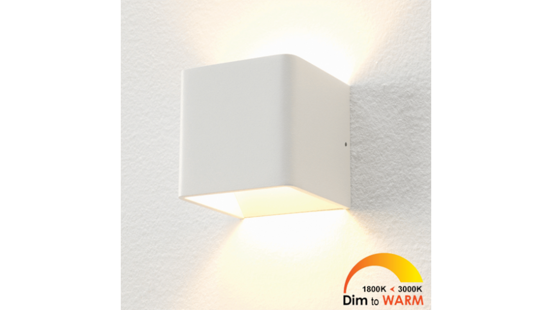 Wandlamp Vigo Up/down wit IP20