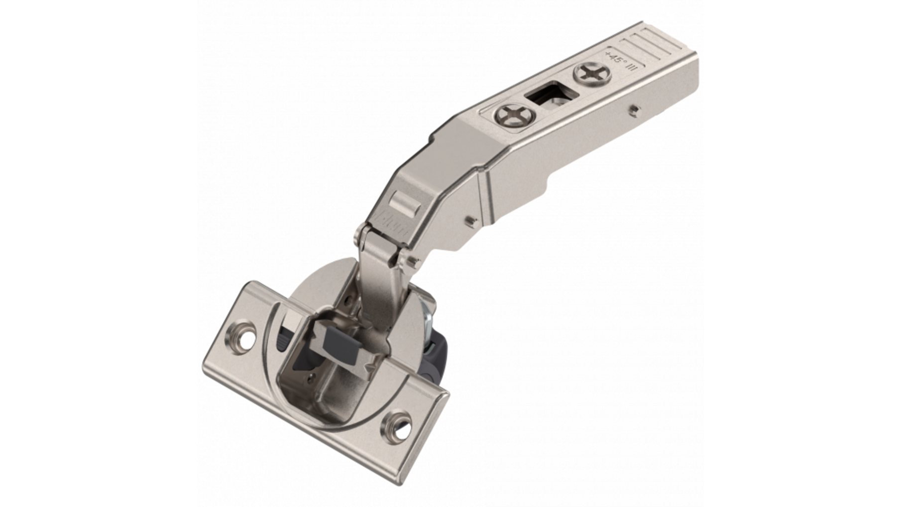 Scharnier Clip top Blumotion 95gr. onder hoek 45gr.opdek