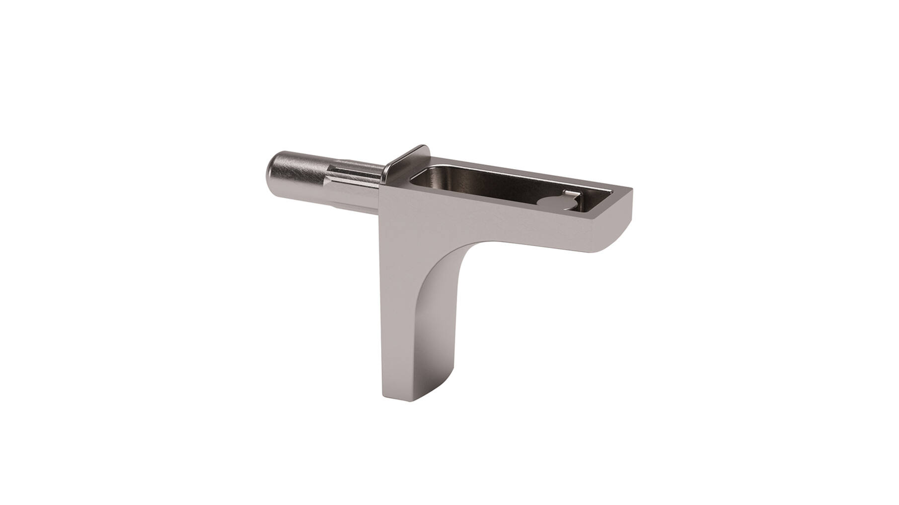 Plankdrager K Line vernikkeld, stift 3mm