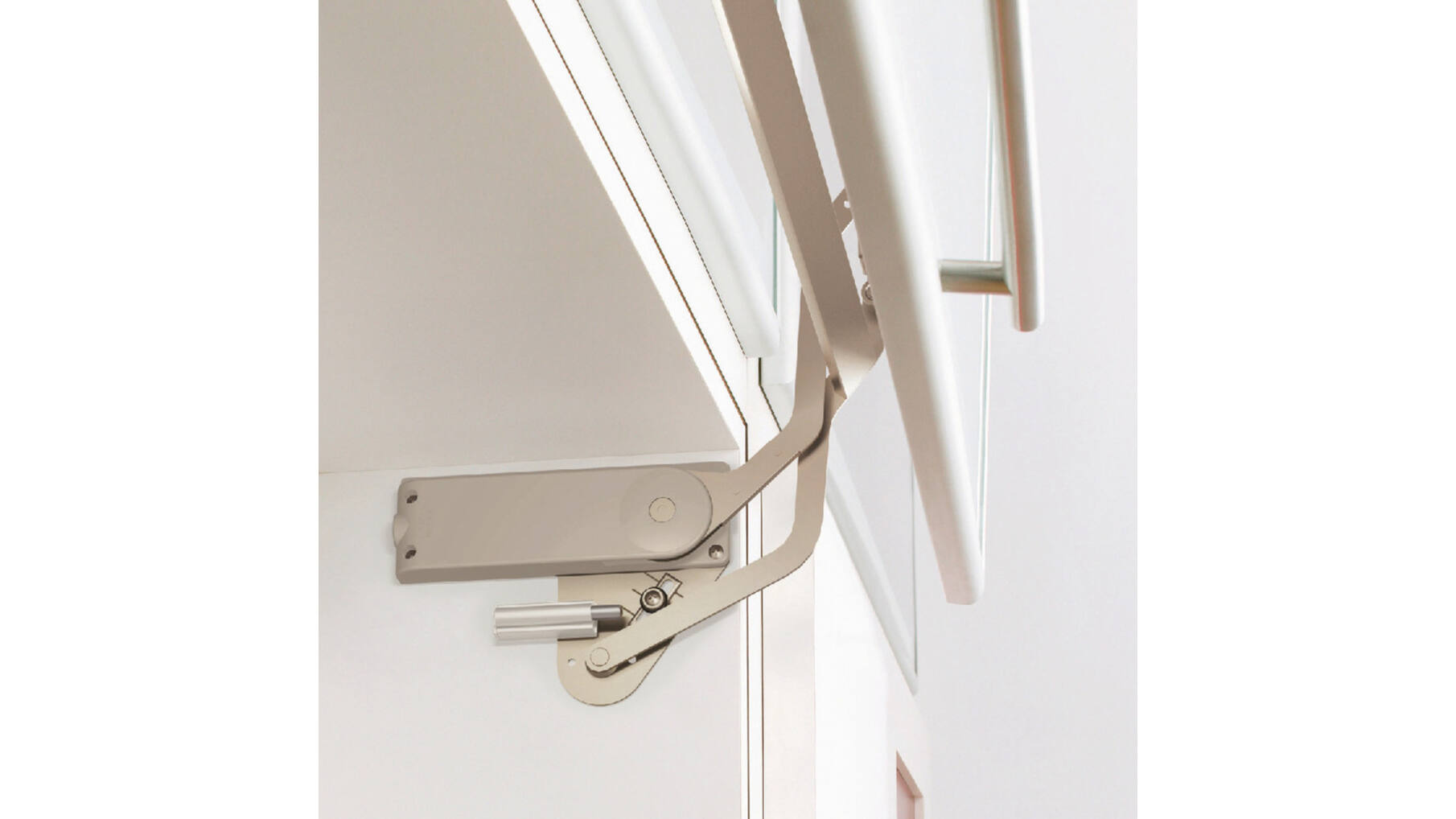 Bovenklepschaar Swing voor deurbreedte 600-900mm