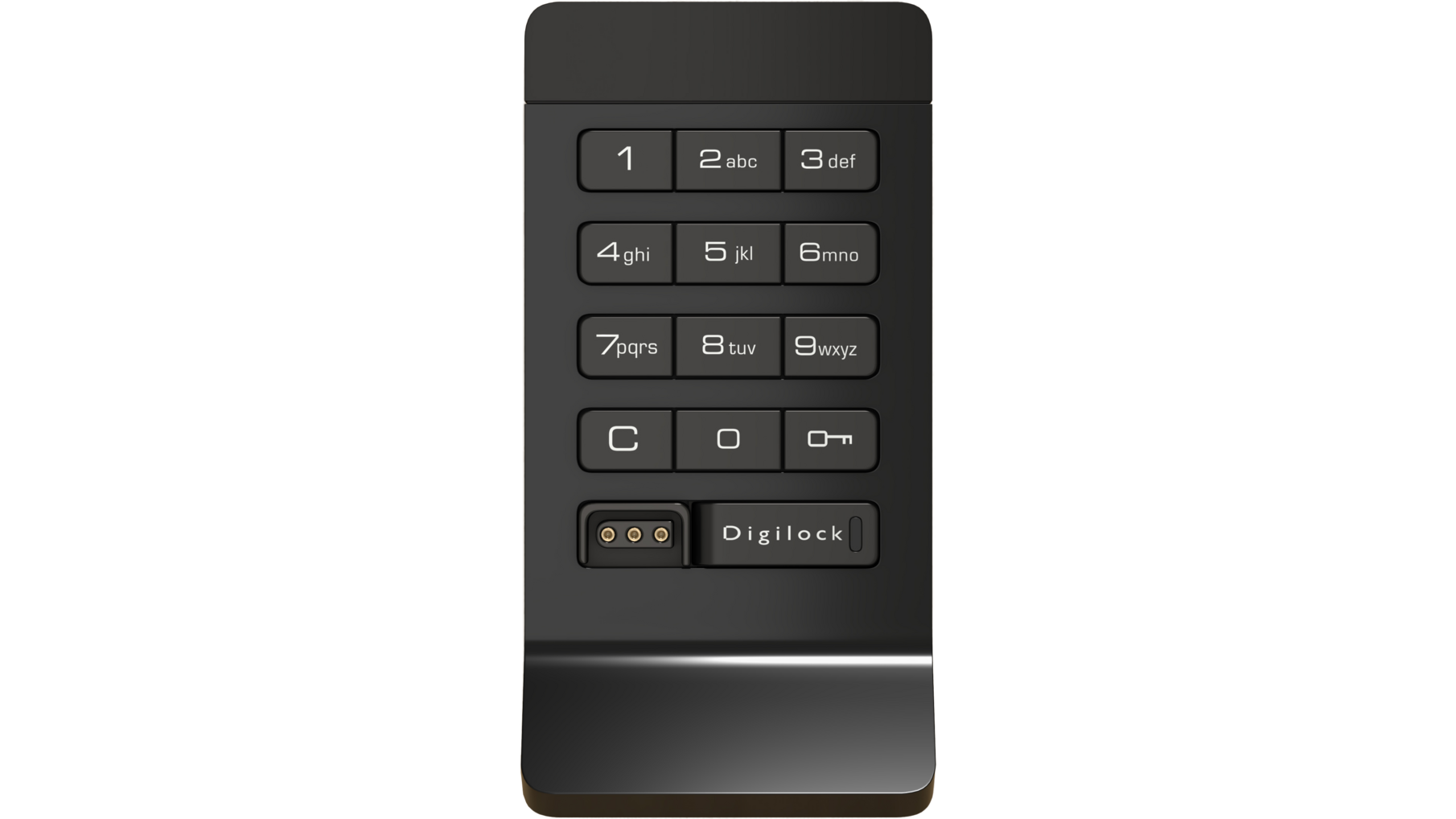 Aspire keypad, (Mobile Acces) zwart met greep wisselende