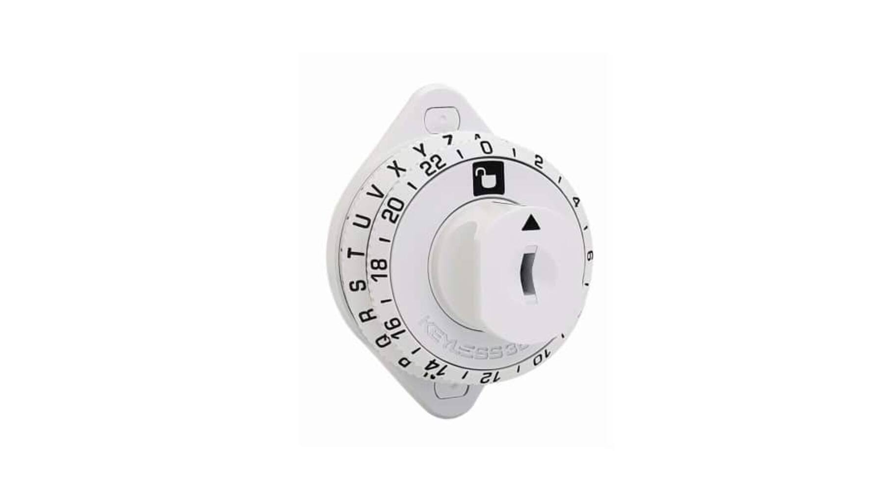 Codeslot KEYLESS360 mat wit, alphanumerieke code