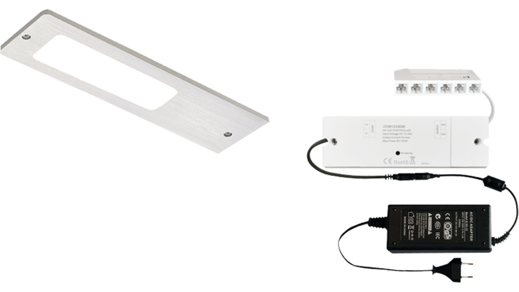 6 x Vega D-Motion Alum. 24V + ZigBee D-Motion + Driver 36W