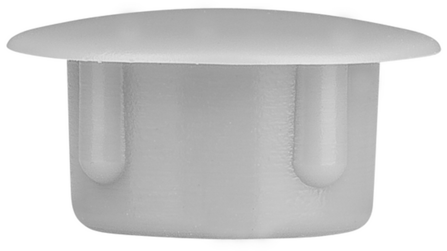 Afdekkap10mm stift, kop 13mm, zwart RAL9005