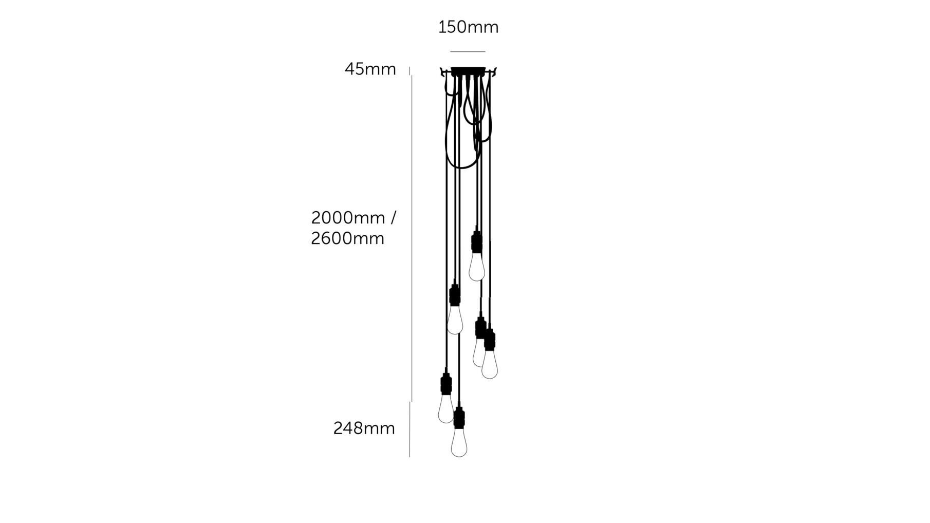 Hooked 6.0 Nude/2.6M Brass