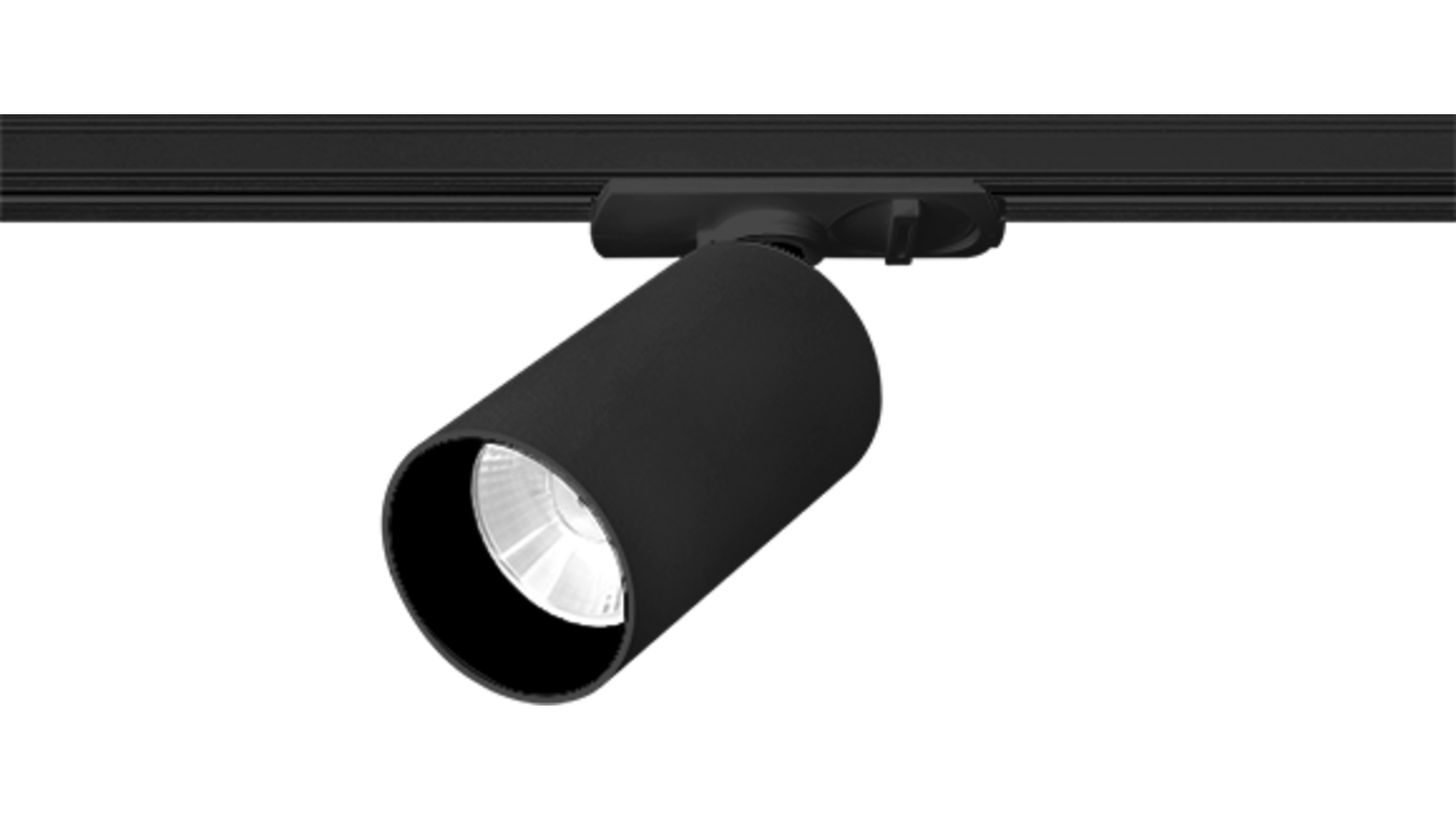 Galex Mini Two zwart, LED 230V 8W 3000K ingebouwde driver