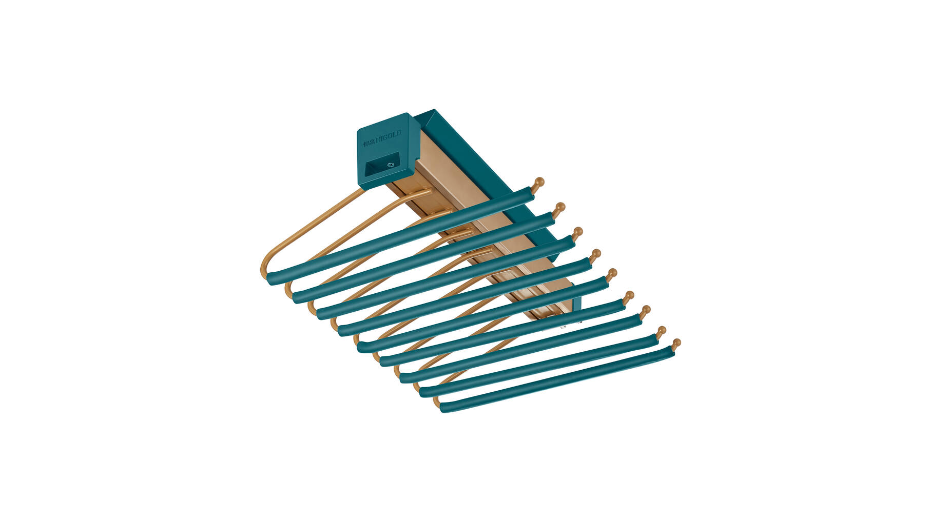 703502 B Series - Top Mounting Trousers Rack Moran Green