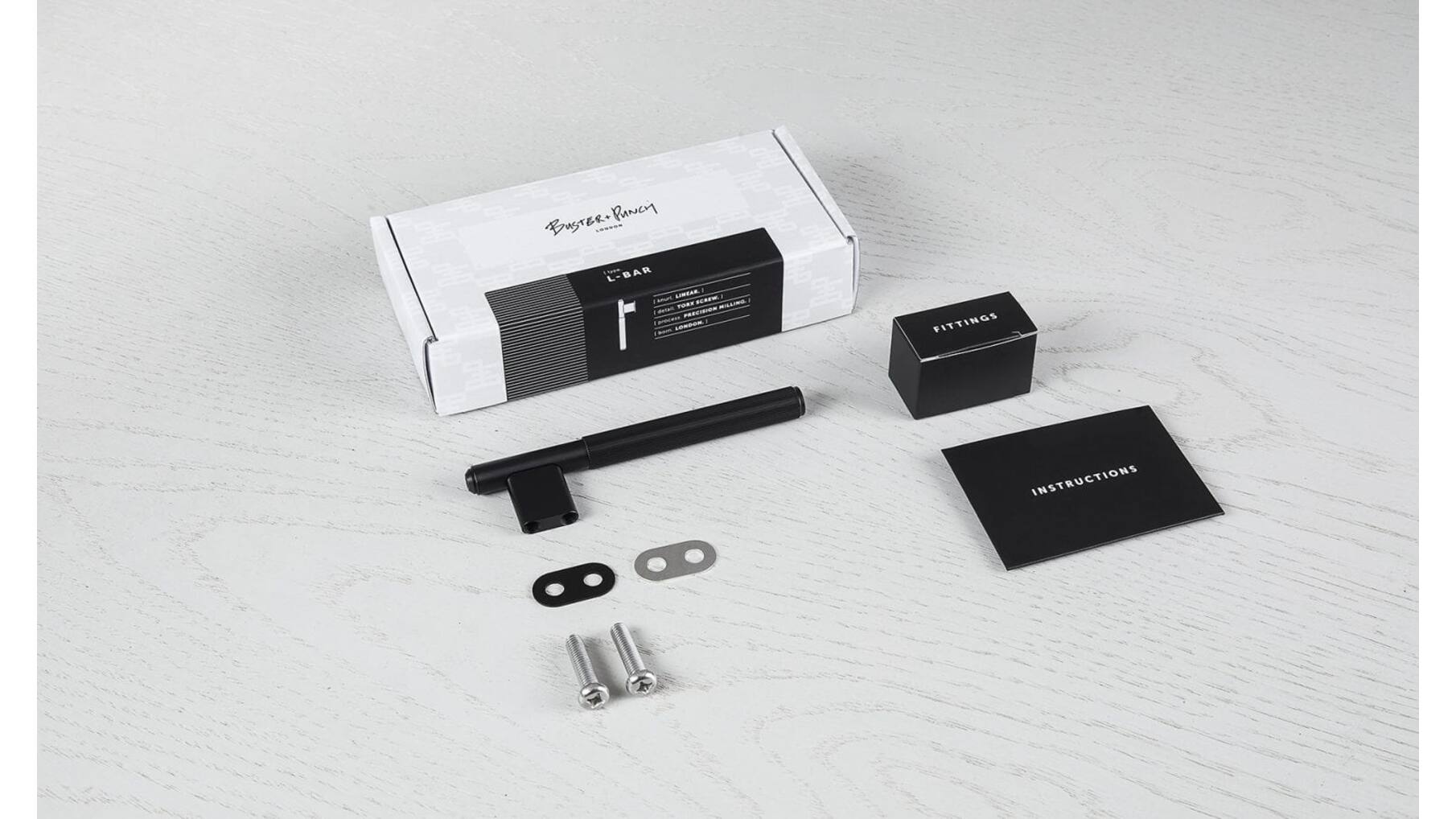 L-Bar/125Mm/Black