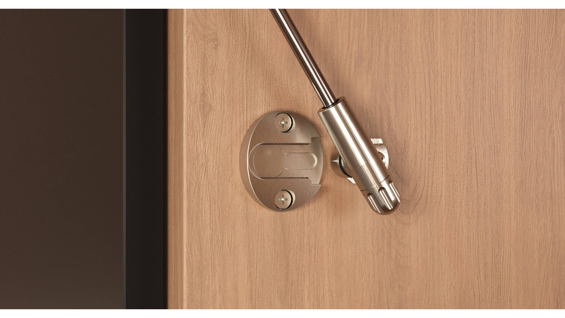 Kastdeel met 2 stiften 5mm, h.o.h. 32mm, voor Kraby